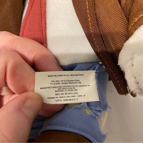 Plants vs Zombies 10” Zombie Stuffed Plush Toy - Picture 7 of 7